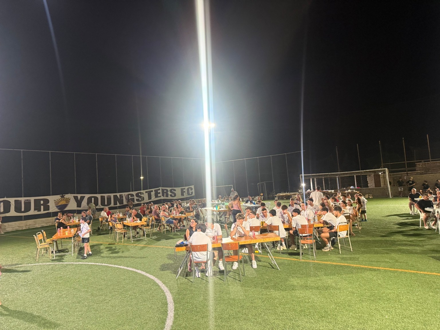 Supporters and guests at the Peter Paul Camilleri Ground